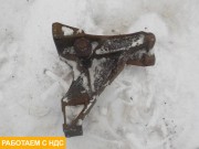 Кронштейн переднего бампера правый