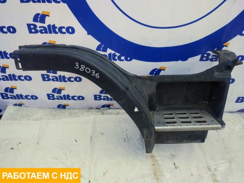 Корпус подножки правый