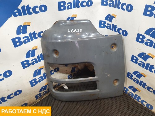 Угол бампера (металл) правый